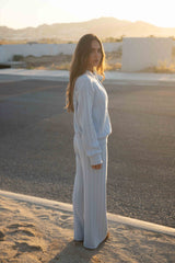 BABY BLUE KNIT SWEATER